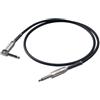 PROEL BULK120LU5 Cavo per Strumenti connessioni jack Mono 6.3 mm a jack Mono 6.3 mm ad angolo