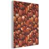 MuchoWow© Pannello Decorativo Parete Pannelli Fonoassorbenti Acustici 30x40 cm Insonorizzanti Decorazioni Casa Isolamento Acustico Fonoassorbente Quadri Fonoisolanti Rosso - Lucido - Pietre