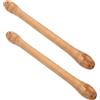 OFFIGAM Bacchette Per Tamburo Da Guerra in Legno Bacchette Per Percussioni Musicali Parti Di Tamburo in Legno Per Per Percussioni in