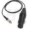 HangTon Connect Cavo audio da XLR a 3 pin a FVB 00B a 3 pin per trasmettitore Sennheiser SK50 SK250 SK2000 (15 cm)