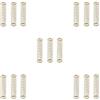 Mealoodiousmusea 5 set di 3 molle per tromba in metallo per parti di strumenti in ottone
