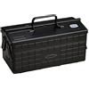 Toyo ST-350BK Cassetta degli attrezzi a 2 livelli, Nero