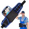 Ghjkldha Tool Belts For Men, Waterproof Waist Tool Bag, Adjustable Belt Organizer, Multi Pocket Oxford Cloth Pouch, Builders Carpenters Construction, Heavy Duty, 22.05x5.12 Inches