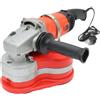 ZengHeBloom Lucidatrice Cemento Piallatrice Superfici Set Di Smerigliatrici Per Calcestruzzo 4 Dischi Abrasivi, Grande Porta Di Scarico Delle Particelle Ideale Per Levigare E Lucidare Superfici In Marmo Granito