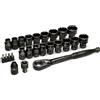 GEARWRENCH Set di chiavi a cricchetto e bussole da 25 pezzi da 3/8 | GWX6PT25