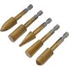 ULTECHNOVO Set di Frese Rotanti per Legno con Codolo Esagonale 6, 35mm 5 Pezzi