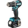 Makita DDF487RFE3 - Trapano avvitatore a batteria, 18 V/3,0 Ah, 3 batterie + caricatore in valigetta per il trasporto