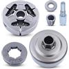 LIWaaGe Adatto for kit di ruote dentate del tamburo della frizione for motosega 070 1106 160 2001 0000 350 350 (404 8T)