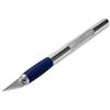 Ferrestock FSKTWB402 Bisturi di materiale metallico gommato ideale per lavori di precisione con lama capace di tagliare in forma uniforme e rettilinea, include tre lame di taglio