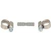 Airfit GmbH & Co. KG Airfit 50021SK - Raccordo per tubo flessibile con 2 fascette stringitubo 8-12 mm, W2