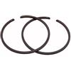 GTWSQQ Cs-300 Anello pistone 37mm for Kioritz Echo Cs301 302 303t 305 306 Cs3000 Cs3050 for Hitachi 330 Motosega Trimmer Decespugliatore(2 PCS)