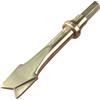 WEDO Scalpello piatto ad aria, punta a scalpello pneumatica non scintillante, larghezza punta 20 mm, lunghezza 175 mm, gambo esagonale da 10 mm, scalpello perforatore, bronzo alluminio, standard DIN,