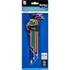 Blue Spot Tools 15302 9 PCE Set di chiavi Torx, t10-T50, extra lunghe, codificate a colori, 9 pezzi