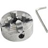 Marchfunny Mandrino a quattro ganasce Z011A con retro filettato per mini tornio per dispositivo di bloccaggio in metallo per forme irregolari Morsetto reversibile 2 0 35 mm e 14 65 mm