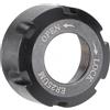 Akozon 1 Pz ER25UM Dado di Bilanciamento Dinamico Supporto per Dado per Pinza in Metallo per Tornio M32 * 1.5 - Soluzione di Bloccaggio Ad Alta Precisione (#)