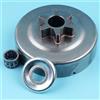 DUNLAP Pignone catena sperone tamburo frizione 3/8 6T e cuscinetto ad aghi adatto for motosega STIHL MS180 MS170 018 017 MS 170 180