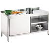 G-Brand Armadio da lavoro in acciaio inox 1.4301 2400 x 700 x 850 mm
