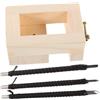 SHINEOFI 1 Set Di Kit Per Intaglio Del Legno Per Principianti, Utensili Per Incisione in Acciaio Al Tungsteno, Set Di Coltelli Per Intaglio Per Legno, Pietra E Metallo Ergonomico