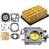 GTWSQQ Kit di riparazione del filtro dell'aria del carburatore Carb for H = USQVARNA 272 XP 272XP 268 Parti della motosega for Tillotson RK-23HS HS254B 503 44 72 03