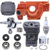 LIWaaGe Adatto for motosega HUS 137 142 137E 142E Kit di ricostruzione del motore del cilindro del carter da 38 mm