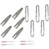NnYuaUil Accessorio di ricambio for motosega elettrica a catena in acciaio mini da 4 pollici