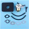 DORFEY Adatto for h-0-nda GX160 5.5HP 168F GX200 6.5HP Motore Generatore Tosaerba Pompa dell'acqua Carburatore Filtro dell'aria Kit guarnizioni in schiuma for linea carburante