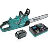 Makita XGT 40 V MAX BRUSHLESS batteria elettrica cordless kit motosega 5,0 Ah