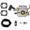 DORFEY Carburatore 3000 Br420 Guarnizione Candela Br320 Sr320 Sr340 Mp19 Tagliaerba Vendita Diretta Prezzo Basso Carburatore(BR420-MP19 Kit)