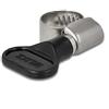 Delock Fascetta per tubo flessibile con dado ad alette 8-12 mm, confezione da 10, colore: nero