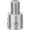 Fauitay Barra elettrica per trapano a biella in acciaio inox M14 X 1, compatibile con K01 50 63 K02 50/63 mandrino girevole (6-M14*1)