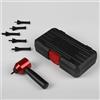 Klanata Kit adattatore dado rivetto per trapani elettrici Include mandrini metrici M3 M4 M5 M6 e M8 Manico in acciaio al carbonio e componenti in acciaio legato con custodia portatile 5