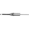 Ghzste Set di Punte per Mortasatrice per Foro Quadrato Punta per Mortasatrice Regolabile in Acciaio Legato Utensile Elettrico per la Lavorazione del Legno (6,4 mm)