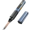 Weytoll Set saldatore portatile 2 in 1 con display OLED, riscaldamento rapido e temperatura regolabile, spegnimento automatico (1)