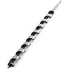 QWORK Punta a trivella per legno, diametro 7/8 pollici x lunghezza 40,6 cm, codolo esagonale 3/8, punte lunghe