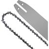 Aporozona Catena per sega a palo da 25,4 cm e barra guida, catena di ricambio per motosega Echo PPF-225 PPT-266, per Makita EY401MP PS-CS1, per Atlas 56934, per POULAN PLN1510, per catene Oregon S39, (3/8 050