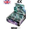 GUNDAM TCG GD04 PHANTOM ARIA 4x BOOSTER BOX ENGLISH - GD04 GD-04 GD4 GD-4 ENG