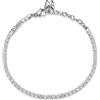 Brosway Bracciale Donna, Bracciale Tennis in Acciaio con Simbolo Farfalla | Collezione Desideri - BEI029