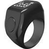 Generic Anello Conta Preghiere Digitale: Anello Tasbih Zikr Intelligente con Vibrazione e Display OLED - Anello di Preghiera Musulmano per Uomini e Donne - Durata Batteria 5 Giorni, pink, Non pietra preziosa