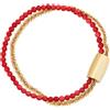Breil Collezione MAGNETICA SYSTEM, Bracciale Donna in Acciaio, Pietre Naturali, Gioiello idee regalo donna