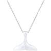 Generic Collana con balena per donna, catena in argento sterling 925 con coda di sirena collane con ciondolo donna bambini girocollo in colore nautico con pesce vintage - Oro, Oro