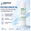 Cartuccia Polipropilene Avvolto 9-3/4 1 Micron
