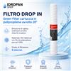 Cartuccia Sedimenti 20 5 Micron Green Filter