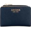 GUESS portafoglio Bolena SLG Zip Around Card Case Midnight blu scuro