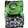 CERDÁ LIFE'S LITTLE MOMENTS Zaino Estensibile Hulk 40x30x13/20 cm - Capacità 18-24 L, Schienale Ergonomico Rinforzato, Spallacci Imbottiti, Patch 3D - Licenza Ufficiale Marvel Cerdà