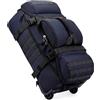 Boniffyy Borsone Da Viaggio Con Ruote 80L Grande Borsa Da Sportiva Impermeabile Pieghevole Extra Large Borsone Trolley Unisex Weekender Trekking Palestra Viaggi Nuoto (Blu)