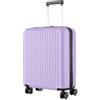 R.Leone Ryanair 55x40x20 cm Valigia Trolley Bagaglio a mano 4 Ruote in ABS Autonomo 999 (Lilla, Valigia 55x40x20 cm)