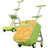 Jovikids Valigia Cavalcabile per Bambini, 38L Trolley Bagaglio a mano, Bambini dai 3 anni in su, Ruote universali, braccioli per bambini, 30 * 38.6 * 56.9cm (green)