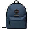 Napapijri Zaino Voyage Stormy Weather Blue, zaino classico con tasca frontale, Tempo Tempestoso, Taglia unica
