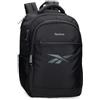 Reebok Bagagli- Borsa a tracolla Uomo, Nero, 31 cm x 44 cm x 15 cm
