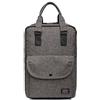 KAUKKO Zaino di spalle di modo, sacchetto del computer portatile della scuola casuale con grande capacità (Cachi)